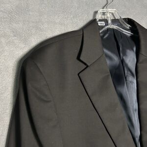 Ralph Lauren Blazer Size 41R  2 Button Black Formal Suit Jacket Recent‎
